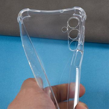 Samsung Galaxy A14/A14 5G Stødsikkert TPU Cover - Gennemsigtig