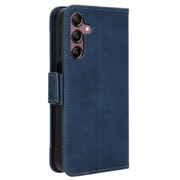 Samsung Galaxy A15 Pung Cover med Kortholder - Blå