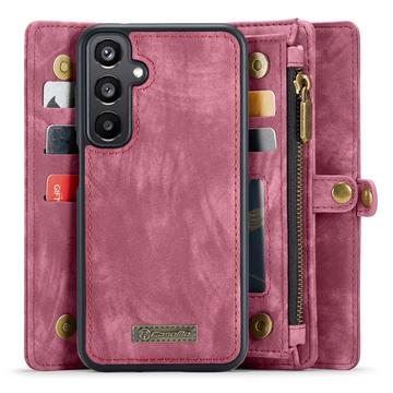 Samsung Galaxy A15 Caseme 008 2-i-1 Multifunktionel Pung - Rød