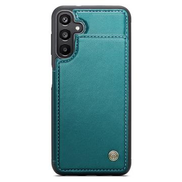 Samsung Galaxy A15 Caseme C22-etui RFID-kortpung - grøn