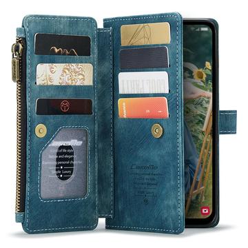 Samsung Galaxy A15 Caseme C30 Multifunktionel Pung - Blå