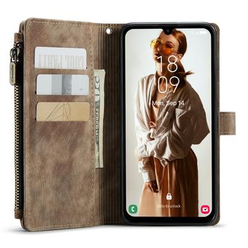 Samsung Galaxy A15 Caseme C30 Multifunktionel Pung - Brun