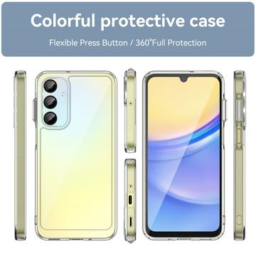 Samsung Galaxy A16 Anti-Shock Hybrid Cover - Gennemsigtig