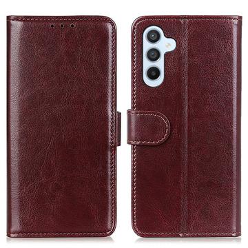 Samsung Galaxy A16 Pung med Magnetisk Lukning - brun