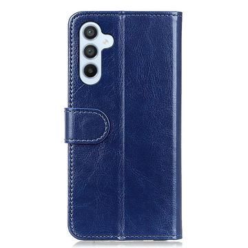 Samsung Galaxy A16 Pung med Magnetisk Lukning - mørkeblå
