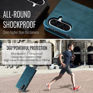 Samsung Galaxy A17 Caseme 013 Series Pung - Blå