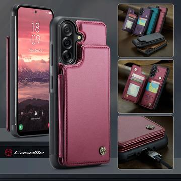 Samsung Galaxy A17 Caseme C22-etui RFID-kortpung - rød