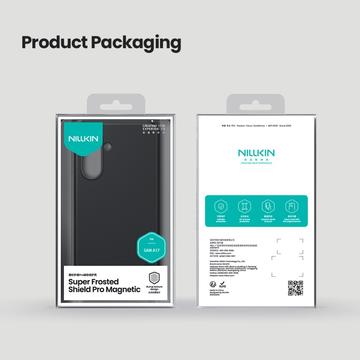 Samsung Galaxy A17 Nillkin Frosted Shield Pro Magnetic Hybrid Cover - Sort