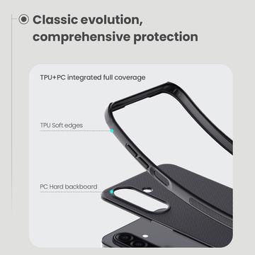 Samsung Galaxy A17 Nillkin Super Frosted Shield Pro Hybrid Cover - Sort