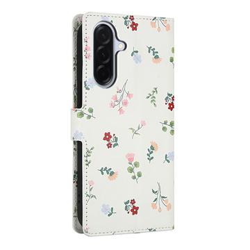 Samsung Galaxy A17/A26 Rhombisk Blomsterpung - Roser