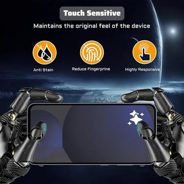 Samsung Galaxy A17 Saii 2-i-1 TPU Cover & Skærmbeskyttelse Hærdet Glas