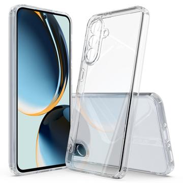 Samsung Galaxy A17 Ridsefast Hybrid Cover - Gennemsigtig