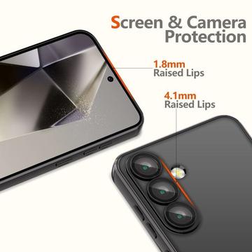 Samsung Galaxy A17 Tech-Protect MagFlex Cover - MagSafe-kompatibelt - klar / sort