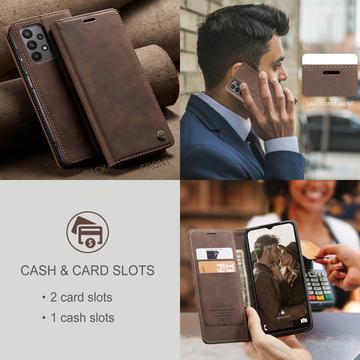 Samsung Galaxy A23 5G Caseme 013 Series Pung - Kaffe