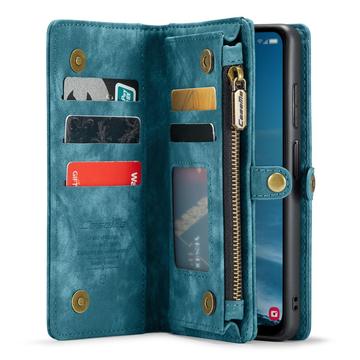 Samsung Galaxy A25 Caseme 008 2-i-1 Multifunktionel Pung - Blå