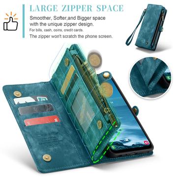 Samsung Galaxy A25 Caseme 008 2-i-1 Multifunktionel Pung - Blå