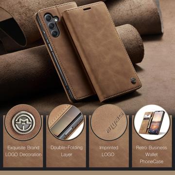Samsung Galaxy A25 Caseme 013 Series Pung - Brun
