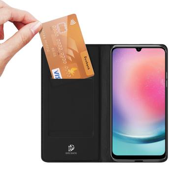 Samsung Galaxy A25 Dux Ducis Skin Pro Flip Cover - Sort