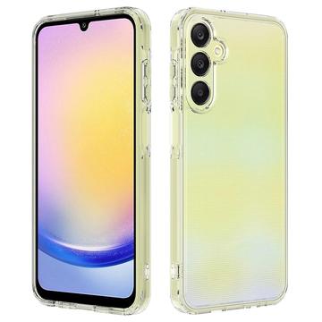 Samsung Galaxy A25 Ridsefast Hybrid Cover - Gennemsigtig