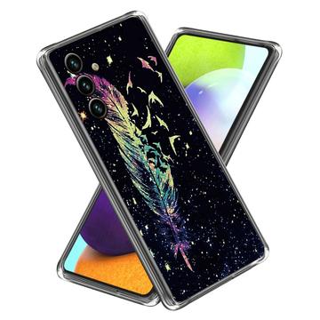 Samsung Galaxy A25 Stilfuld Ultra-Slim TPU Cover - Fjer
