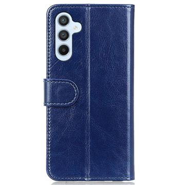 Samsung Galaxy A25 Pung Taske med Magnetisk Lukning - Blå