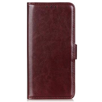 Samsung Galaxy A25 Pung Taske med Magnetisk Lukning - Brun