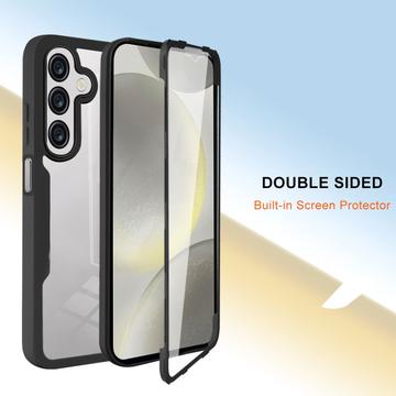 Samsung Galaxy A26 360 Beskyttelse Cover - Sort / Klar