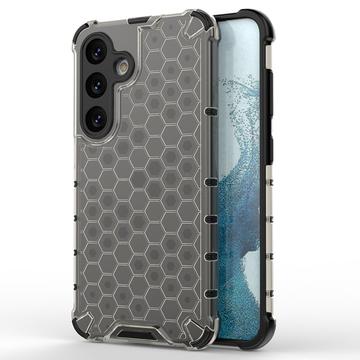 Samsung Galaxy A26 Honeycomb Armored Hybrid Cover - Sort