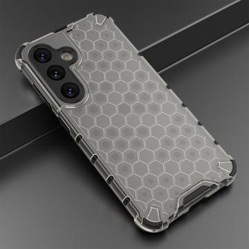 Samsung Galaxy A26 Honeycomb Armored Hybrid Cover - Sort