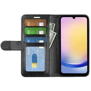 Samsung Galaxy A26 Pung med Magnetisk Lukning - sort