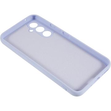 Samsung Galaxy A34 5G Anti-Fingeraftryk Mat TPU Cover - Lyselilla
