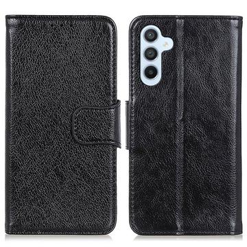 Samsung Galaxy A34 5G Elegant Series Pung med Stativfunktion - Sort