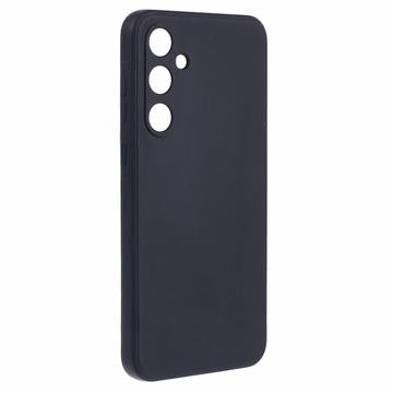 Samsung Galaxy A35 Anti-Fingeraftryk Mat TPU Cover - Sort