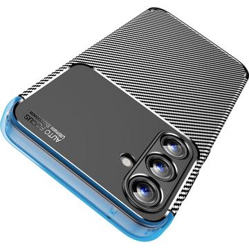 Samsung Galaxy A35 Beetle Karbonfiber TPU Cover - Sort