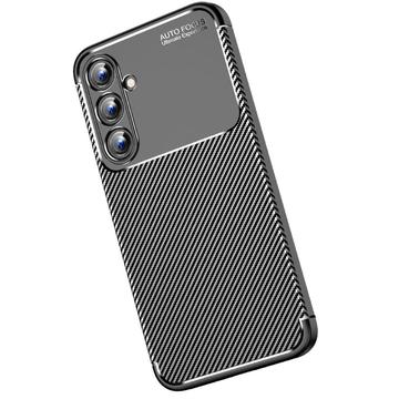 Samsung Galaxy A35 Beetle Karbonfiber TPU Cover - Sort