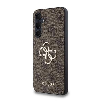 Samsung Galaxy A35 Guess 4G Big Metal Logo Hybrid Cover - Brun