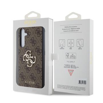Samsung Galaxy A35 Guess 4G Big Metal Logo Hybrid Cover - Brun