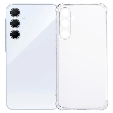Samsung Galaxy A35 Stødsikkert TPU Cover - Gennemsigtig