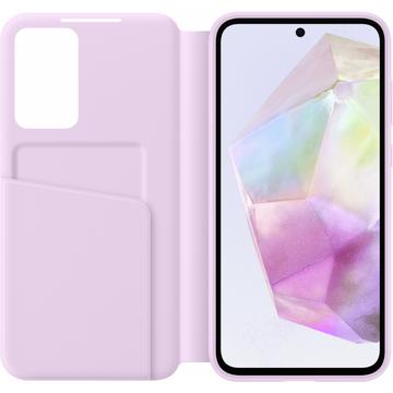 Samsung Galaxy A35 Smart View Wallet Cover EF-ZA356CVEGWW - Lyselilla