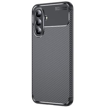 Samsung Galaxy A36 Beetle Karbonfiber TPU Cover - Sort