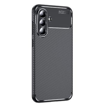 Samsung Galaxy A36 Beetle Karbonfiber TPU Cover - Sort