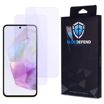 Samsung Galaxy A36 BlueDefend Anti-Blue Light Skærmbeskyttelse Hærdet Glas - 2 stk.