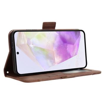 Samsung Galaxy A36 Kortholder Pung Etui - Brun