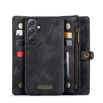 Samsung Galaxy A36 Caseme 008 2-i-1 Multifunktionel Pung - Sort