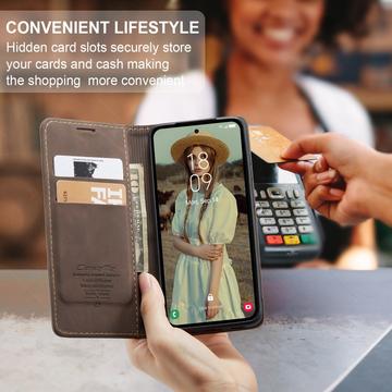 Samsung Galaxy A36 Caseme 013 Series Pung - Kaffe