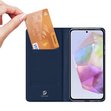 Samsung Galaxy A36/A56 Dux Ducis Skin Pro Flip Cover - Blå