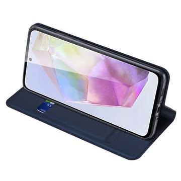 Samsung Galaxy A36/A56 Dux Ducis Skin Pro Flip Cover - Blå