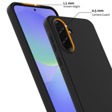 Samsung Galaxy A36/A56 Liquid Silikone Cover - MagSafe Kompatibel - Sort