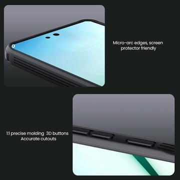 Samsung Galaxy A36 Nillkin CamShield Pro Hybrid Cover - Sort