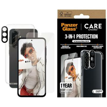 Samsung Galaxy A36 PanzerGlass Care Flagship 3-i-1-pakke - Klar